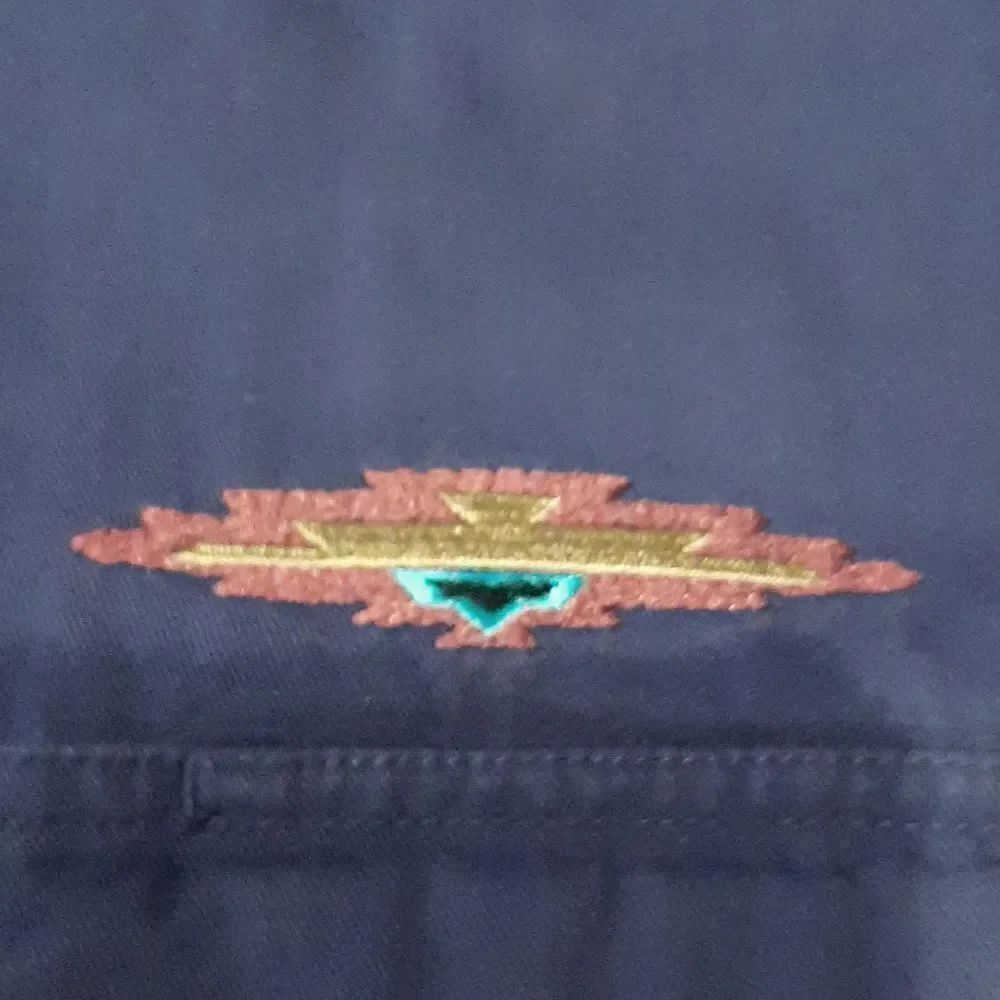 Express Rider Indian Button Down Shirt - Picture 9 of 10